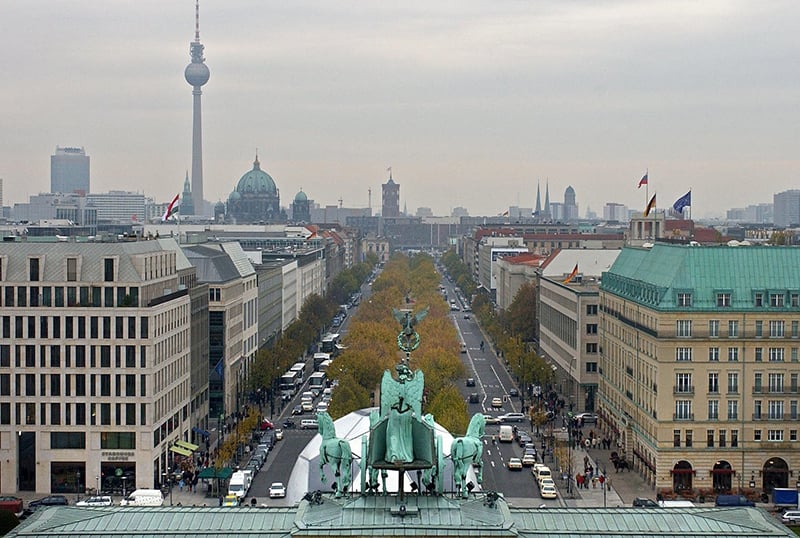Avenida Unter den Linden em Berlim Avenida Unter den Linden em Berlim