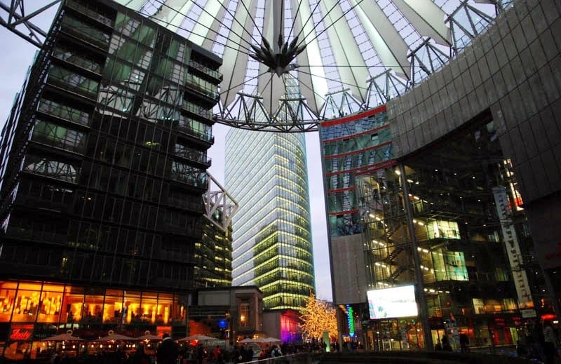 Atrações da Potsdamer Platz Atrações da Potsdamer Platz